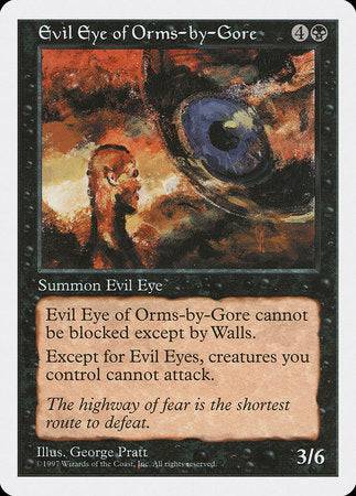 Evil Eye of Orms-by-Gore [Fifth Edition] - Destination Retro