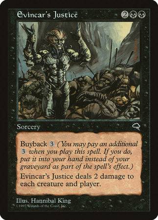 Evincar's Justice [Tempest] - Destination Retro