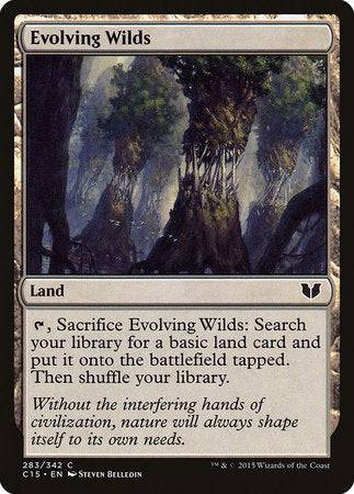 Evolving Wilds [Commander 2015] - Destination Retro
