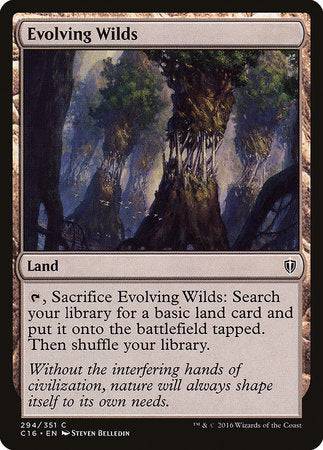 Evolving Wilds [Commander 2016] - Destination Retro