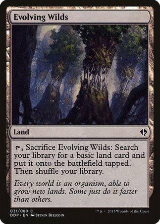 Evolving Wilds [Duel Decks: Zendikar vs. Eldrazi] - Destination Retro