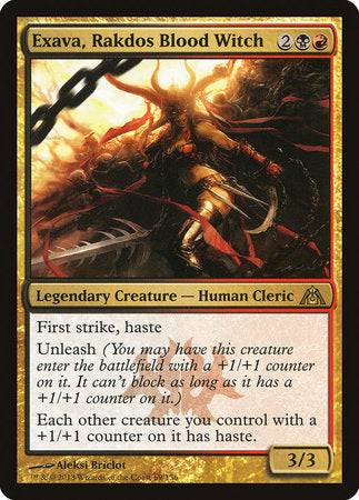 Exava, Rakdos Blood Witch [Dragon's Maze] - Destination Retro