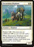 Excavation Elephant [Dominaria] - Destination Retro