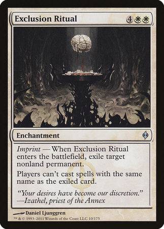 Exclusion Ritual [New Phyrexia] - Destination Retro