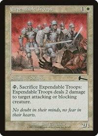 Expendable Troops [Urza's Legacy] - Destination Retro