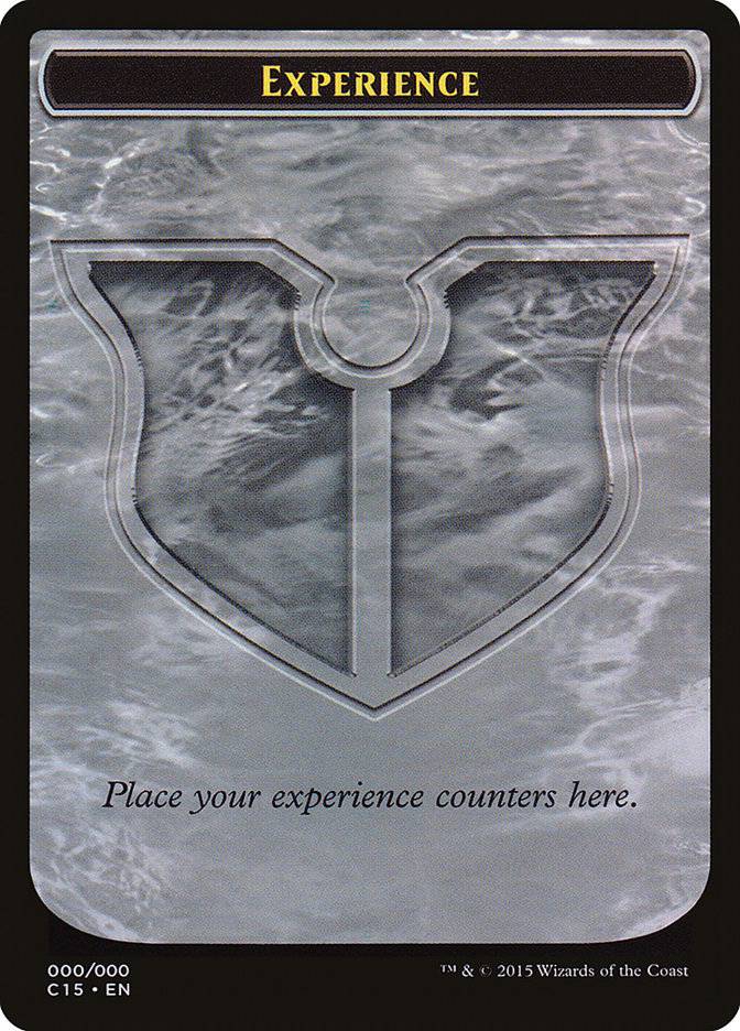 Experience // Experience Double-Sided Token [Commander 2015 Tokens] - Destination Retro