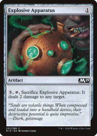 Explosive Apparatus [Core Set 2019] - Destination Retro