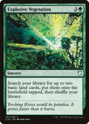 Explosive Vegetation [Commander 2018] - Destination Retro
