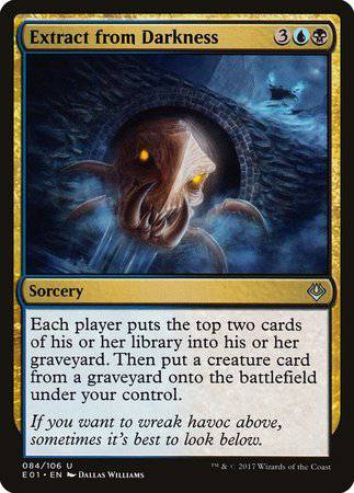 Extract from Darkness [Archenemy: Nicol Bolas] - Destination Retro