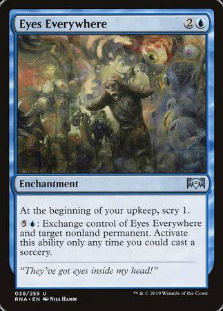 Eyes Everywhere [Ravnica Allegiance] - Destination Retro