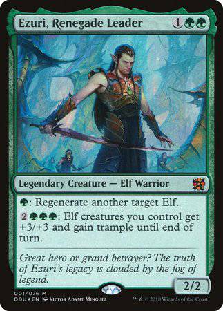 Ezuri, Renegade Leader [Duel Decks: Elves vs. Inventors] - Destination Retro