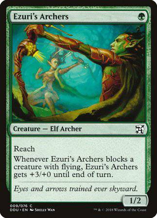 Ezuri's Archers [Duel Decks: Elves vs. Inventors] - Destination Retro