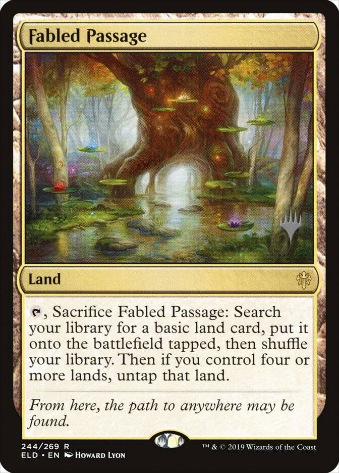 Fabled Passage (Promo Pack) [Throne of Eldraine Promos] - Destination Retro