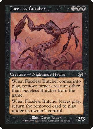 Faceless Butcher [Torment] - Destination Retro
