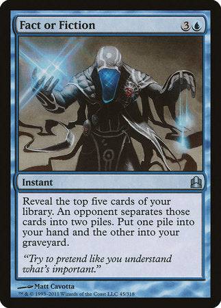 Fact or Fiction [Commander 2011] - Destination Retro