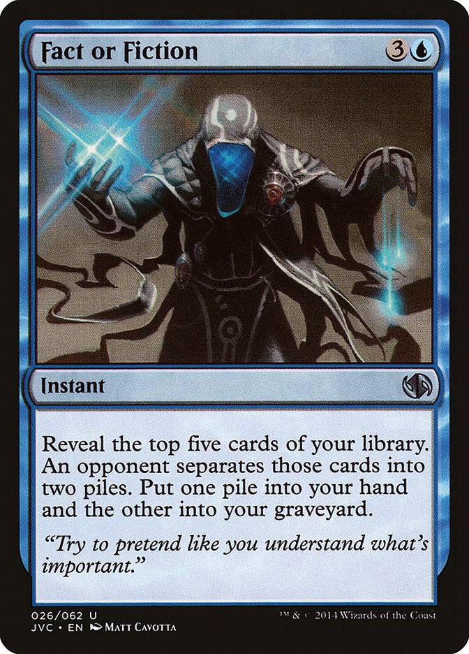 Fact or Fiction [Duel Decks Anthology] - Destination Retro