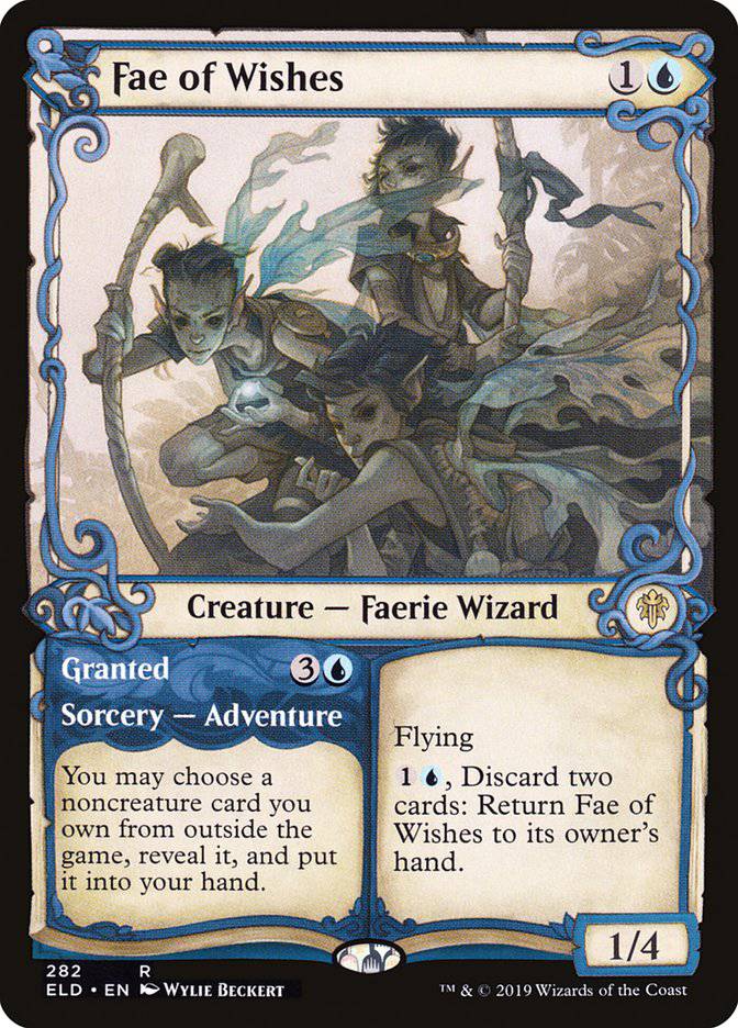Fae of Wishes // Granted (Showcase) [Throne of Eldraine] - Destination Retro