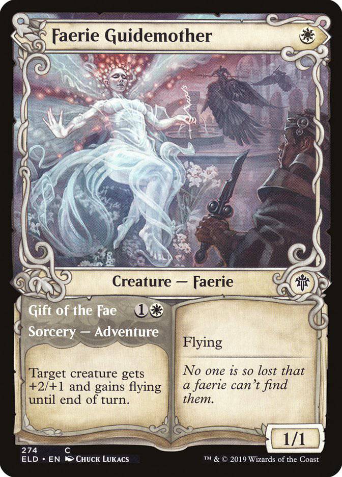 Faerie Guidemother // Gift of the Fae (Showcase) [Throne of Eldraine] - Destination Retro