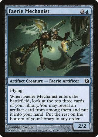 Faerie Mechanist [Duel Decks: Elspeth vs. Tezzeret] - Destination Retro