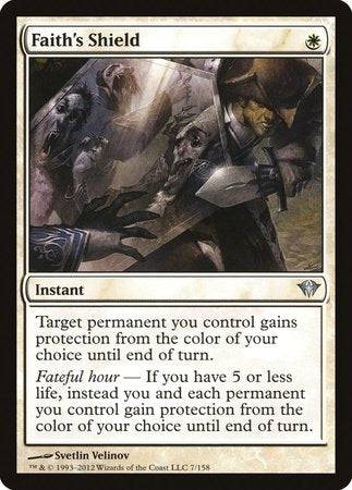 Faith's Shield [Dark Ascension] - Destination Retro
