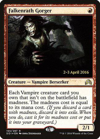 Falkenrath Gorger [Shadows over Innistrad Promos] - Destination Retro