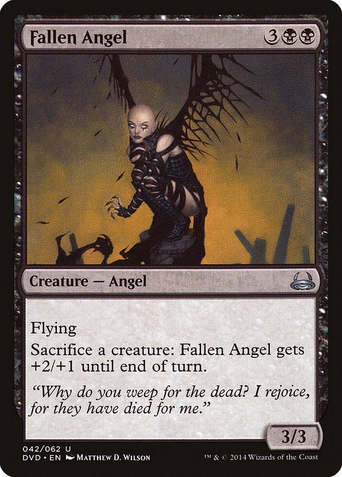 Fallen Angel (Divine vs. Demonic) [Duel Decks Anthology] - Destination Retro