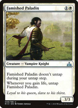 Famished Paladin [Rivals of Ixalan] - Destination Retro