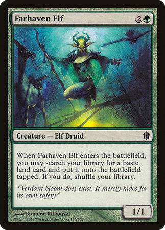 Farhaven Elf [Commander 2013] - Destination Retro