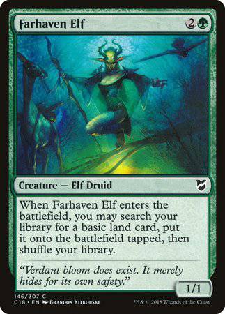 Farhaven Elf [Commander 2018] - Destination Retro