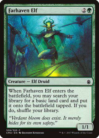Farhaven Elf [Commander Anthology] - Destination Retro