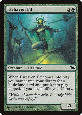 Farhaven Elf [Shadowmoor] - Destination Retro