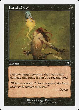 Fatal Blow [Classic Sixth Edition] - Destination Retro