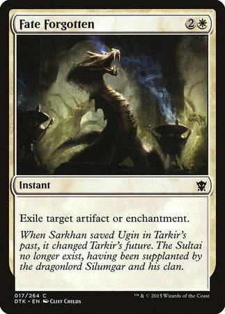 Fate Forgotten [Dragons of Tarkir] - Destination Retro