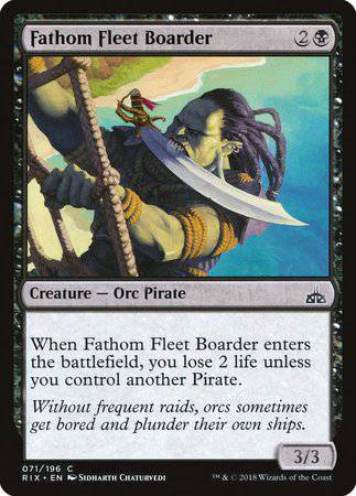 Fathom Fleet Boarder [Rivals of Ixalan] - Destination Retro