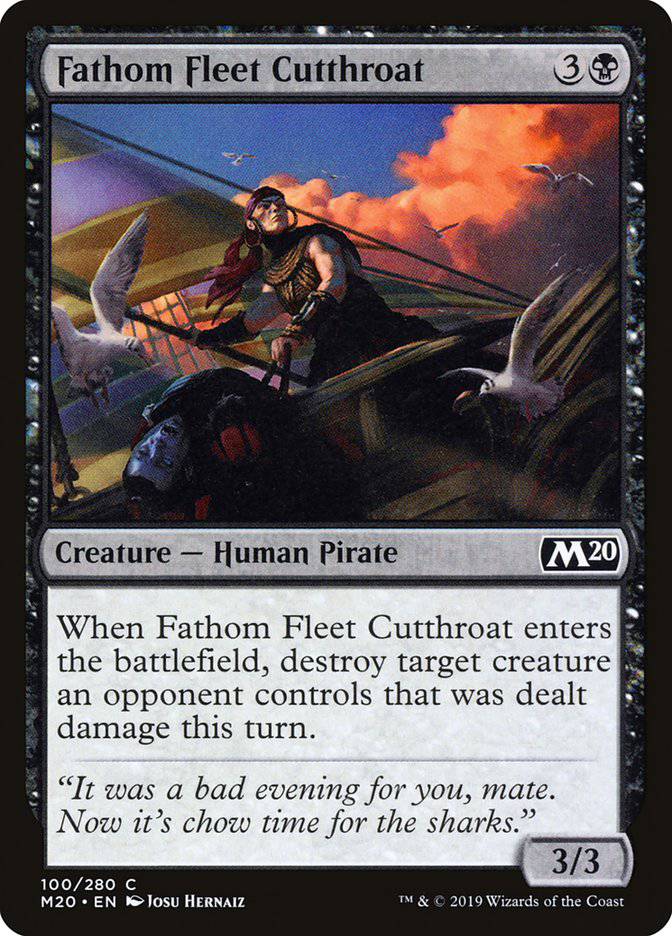 Fathom Fleet Cutthroat [Core Set 2020] - Destination Retro