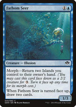 Fathom Seer [Duel Decks: Speed vs. Cunning] - Destination Retro