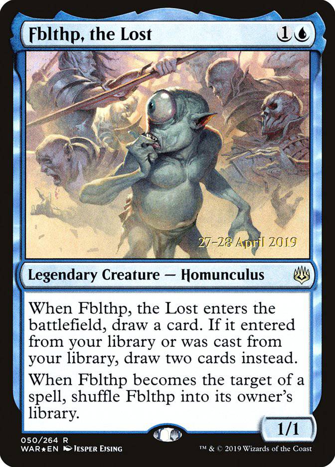 Fblthp, the Lost  [War of the Spark Prerelease Promos] - Destination Retro
