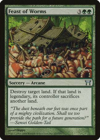 Feast of Worms [Champions of Kamigawa] - Destination Retro