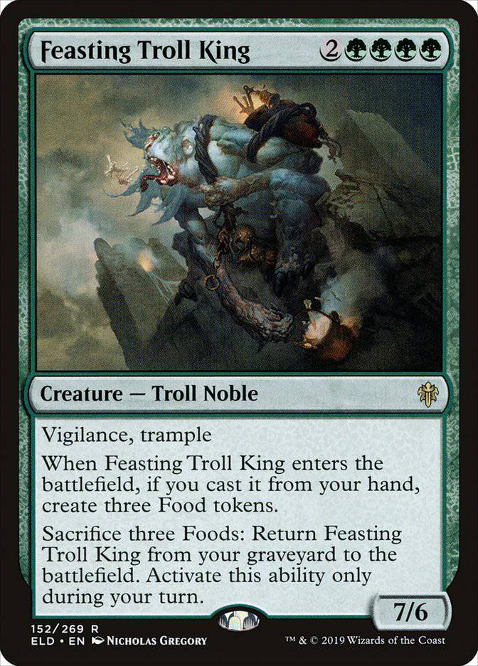 Feasting Troll King [Throne of Eldraine] - Destination Retro