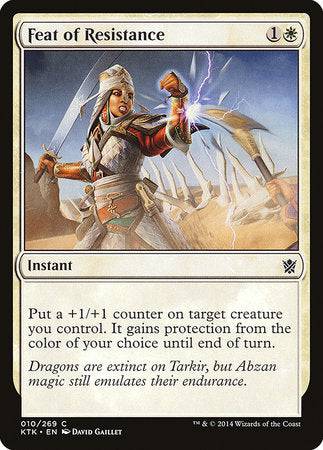 Feat of Resistance [Khans of Tarkir] - Destination Retro