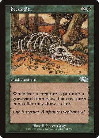 Fecundity [Urza's Saga] - Destination Retro