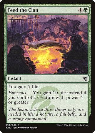 Feed the Clan [Khans of Tarkir] - Destination Retro