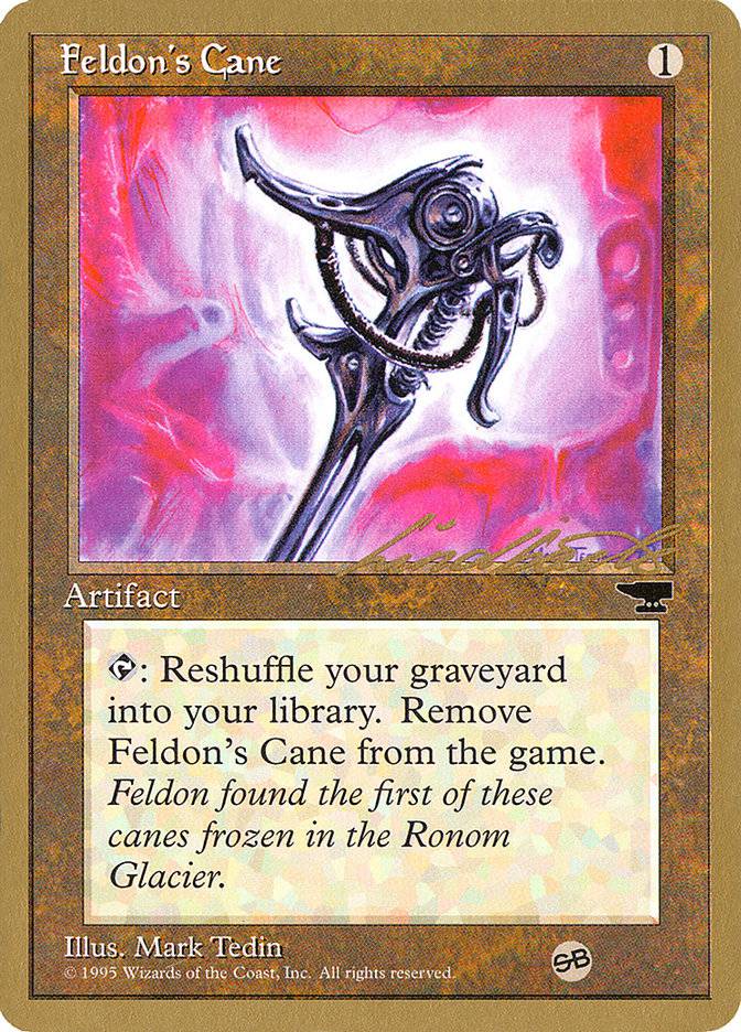 Feldon's Cane (Leon Lindback) (SB) [Pro Tour Collector Set] - Destination Retro