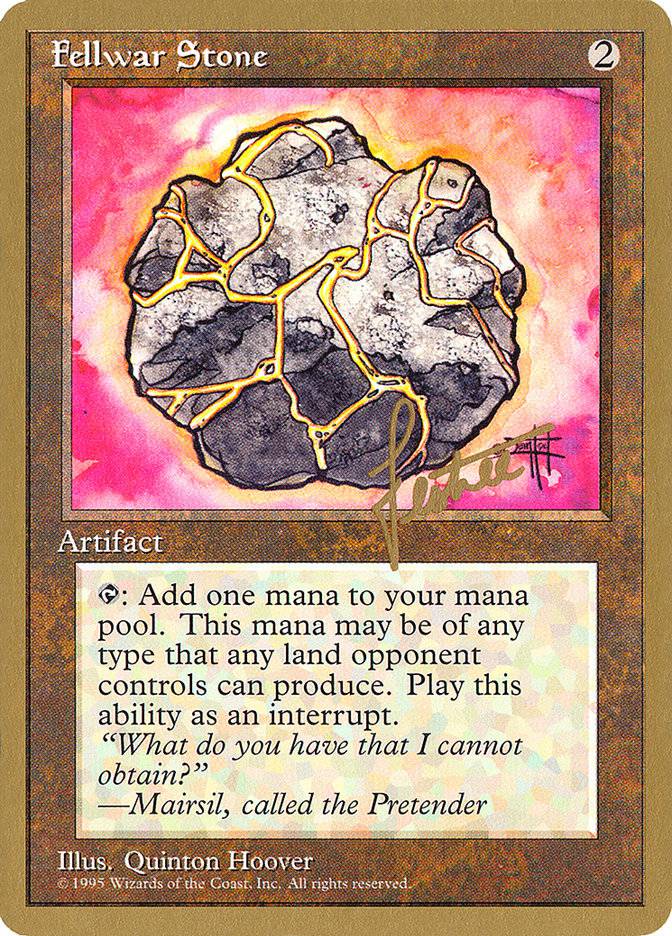 Fellwar Stone (Bertrand Lestree) [Pro Tour Collector Set] - Destination Retro