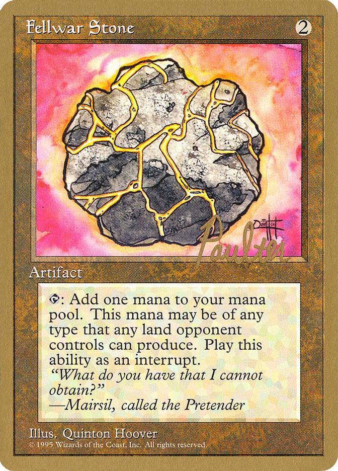 Fellwar Stone (Preston Poulter) [Pro Tour Collector Set] - Destination Retro