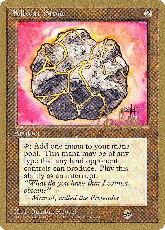 Fellwar Stone (Preston Poulter) (SB) [Pro Tour Collector Set] - Destination Retro