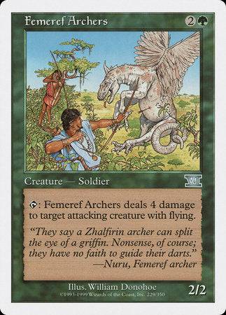 Femeref Archers [Classic Sixth Edition] - Destination Retro