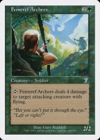 Femeref Archers [Seventh Edition] - Destination Retro
