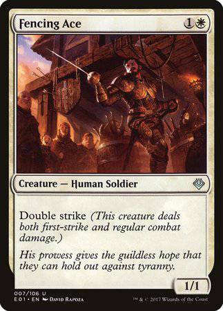 Fencing Ace [Archenemy: Nicol Bolas] - Destination Retro