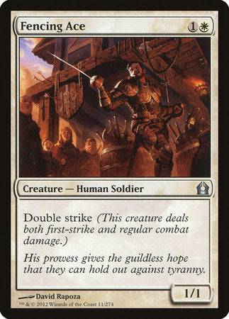 Fencing Ace [Return to Ravnica] - Destination Retro